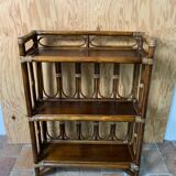 Rattan shelf
