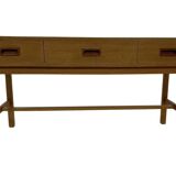 Vintage compact Sideboard Lowboard TV Furniture in Oak 70s Design