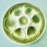 10 earthenware shell plates in the 70s