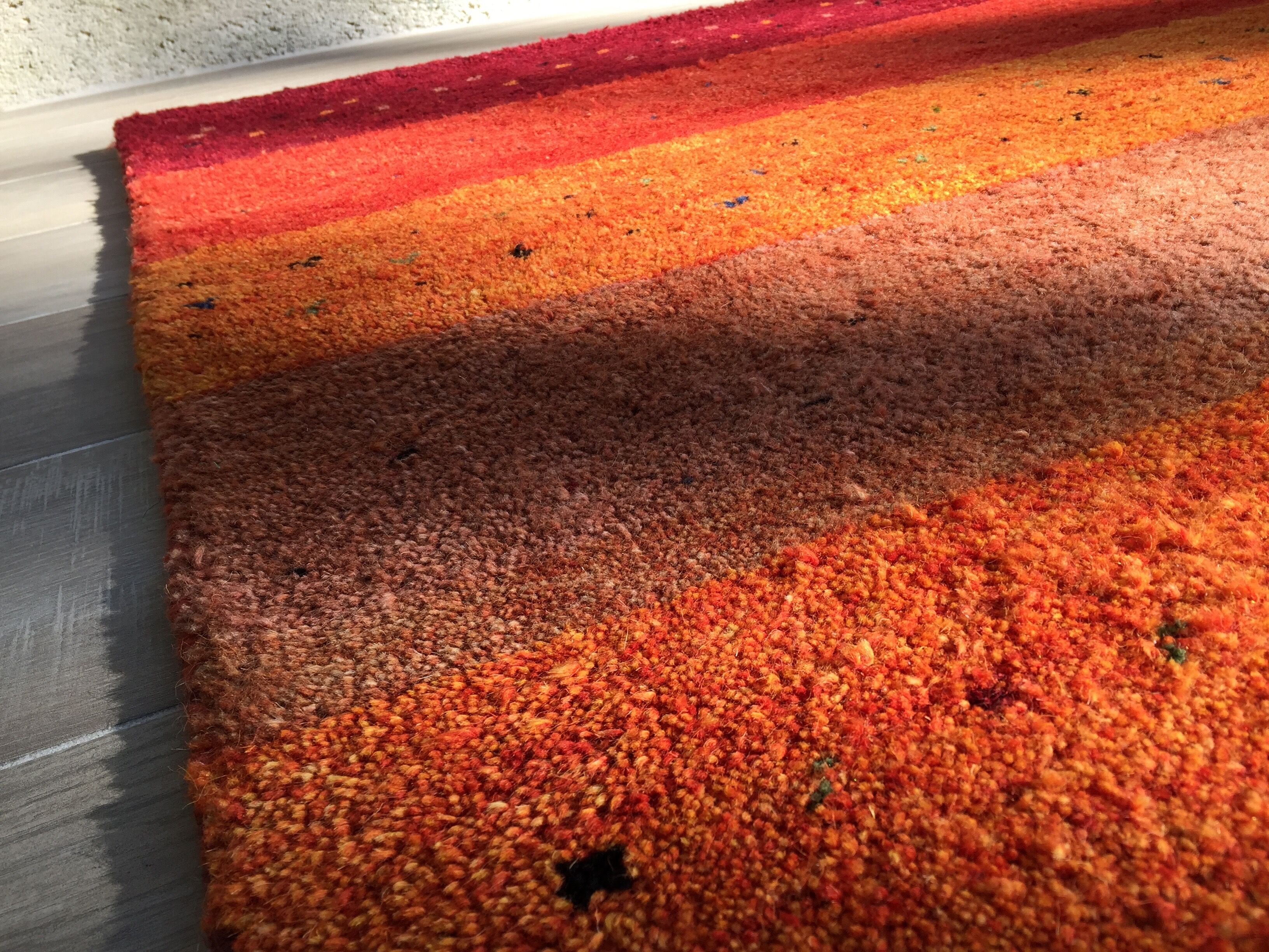 Indian carpet gabbeh 100% wool - 94x157 cm