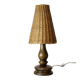 Vintage Italian Wicker Table Lamp