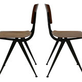 Vintage Eromes Marko Holland chairs set of four  60's Design
