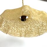 Clichy yellow opaline pendant light
