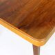 Extendable Square Dining Table In Walnut By Jitona, Czechoslovakia 1968