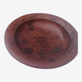 Ethnic terracotta dish