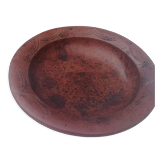 Ethnic terracotta dish