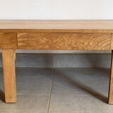 Vintage coffee table from the 60s in oak