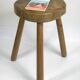 TRIPOD STOOL in WALNUT