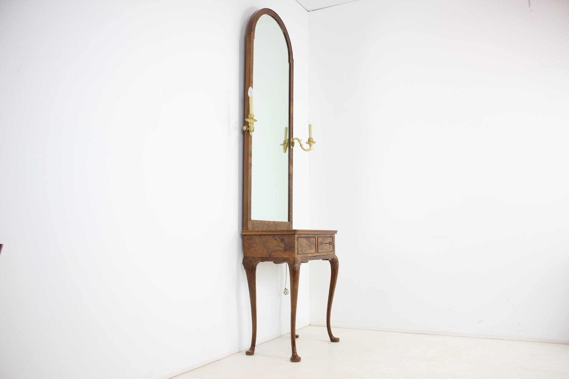 1920s mirror cabinet, Czechoslovakia