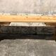 Antique kitchen workbench, vintage kitchen log