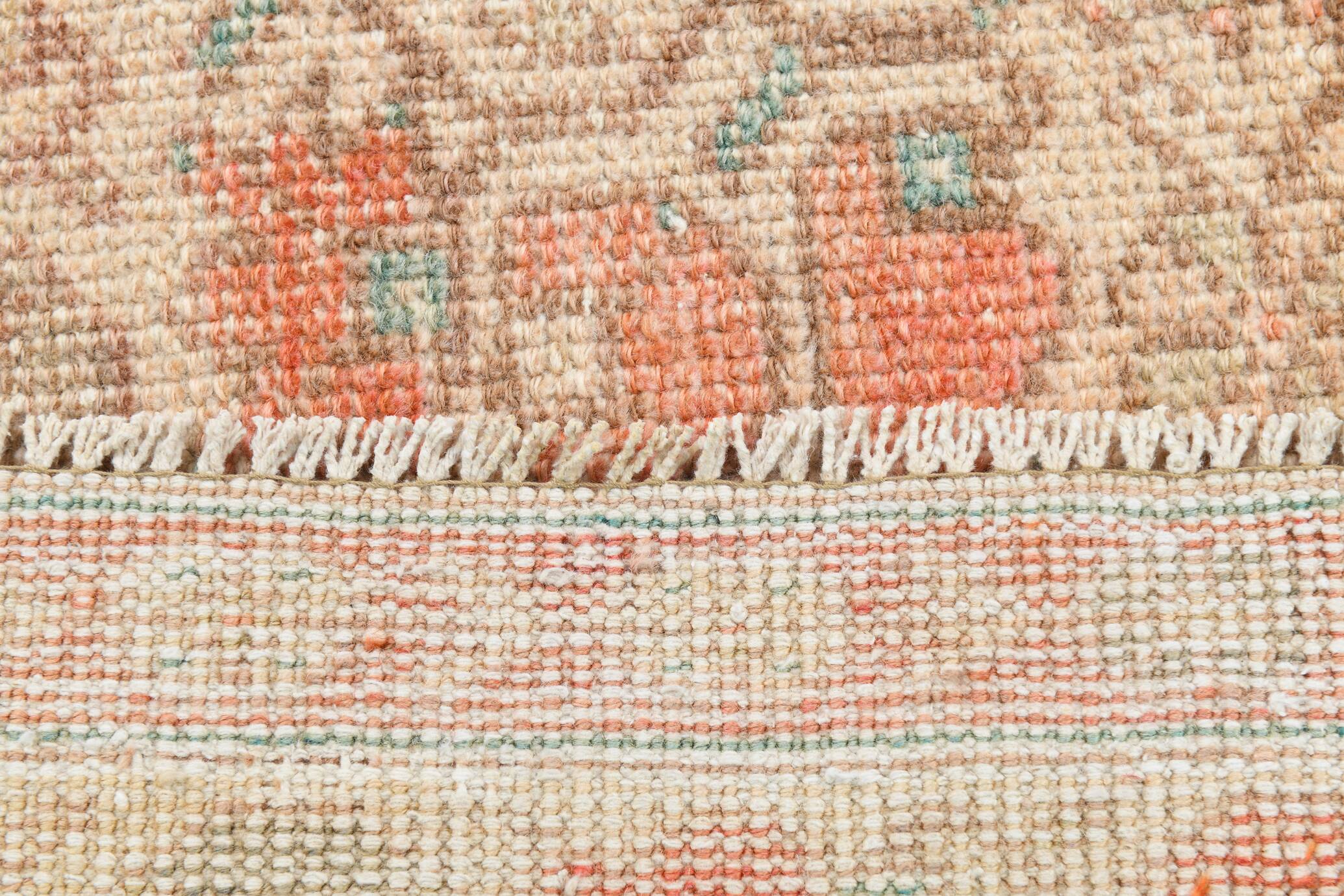 4x8 Red Brown Oriental Persian Area Rug, 135x246Cm