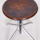 Restored Beech Swivel Piano Stool by Mücke - Melder, Czechia, 1930s