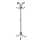 Vintage chrome parrot coat rack from the 60s