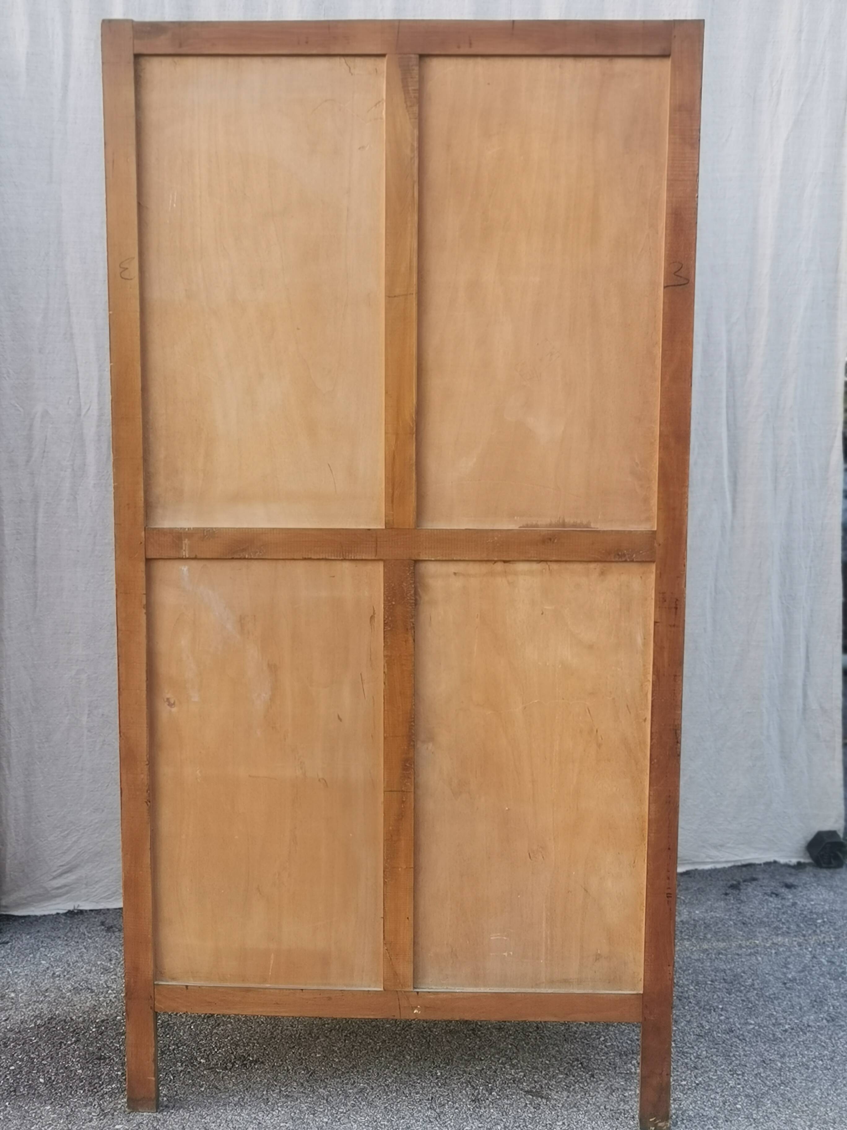 Parisian wardrobe with 2 doors