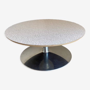 Round coffee table by Pierre Paulin for Artifort, 1990