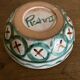 Salad bowl Robert Picault 1960 Vallauris signed in full.
