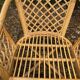 70s rattan lounge