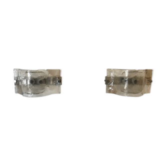 Sconces by Carlo Nason for Mazzega, Italy 70