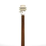 Scandinavian teak floor lamp, Sweden, 1950s