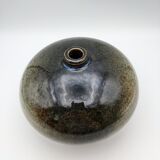 Soliflore ball vase in glazed ceramic