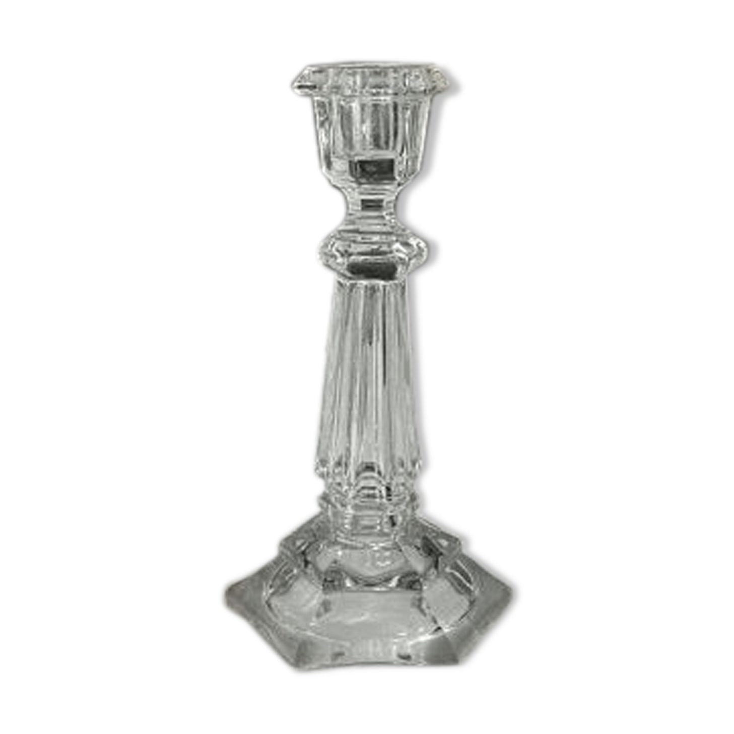 Bougeoir en cristal