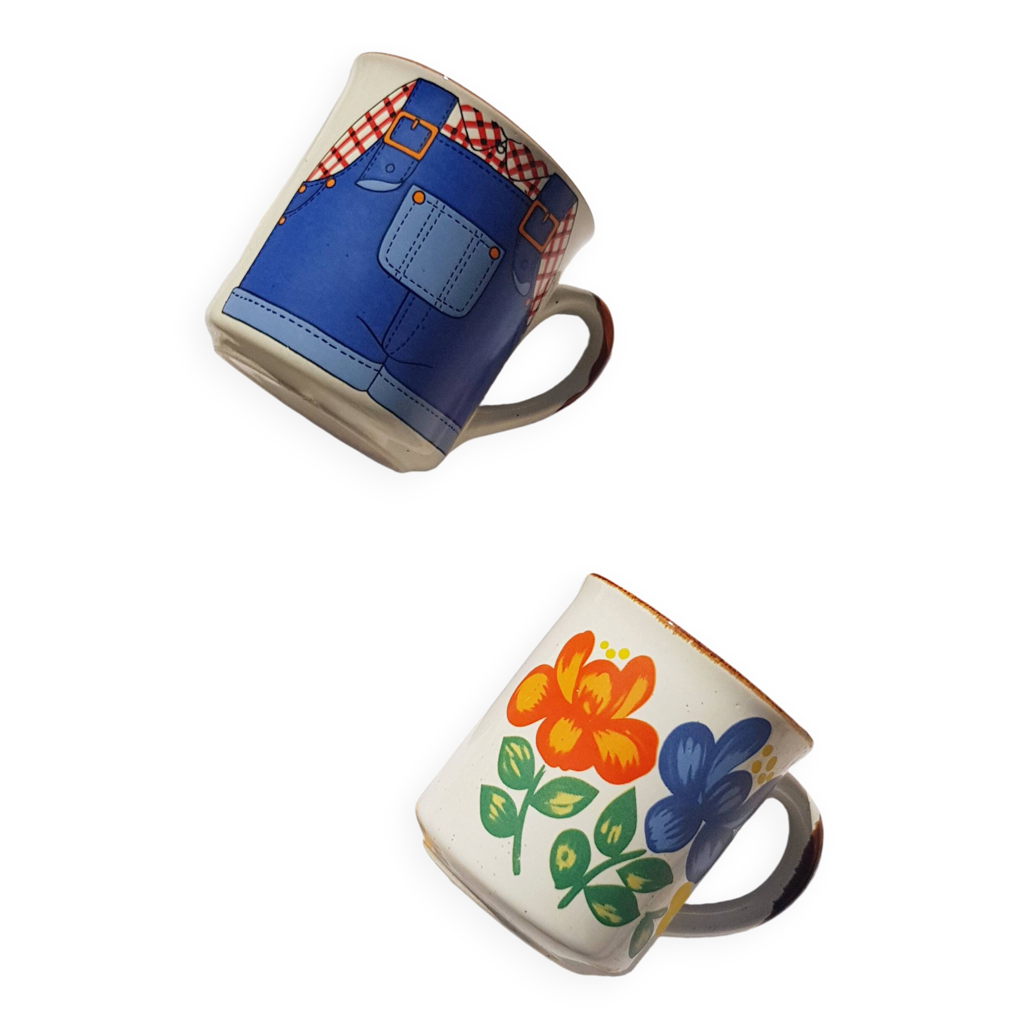 Mugs with patterns