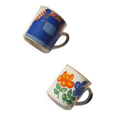 Mugs with patterns