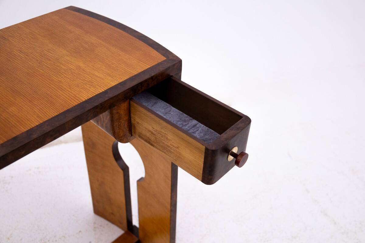 Art deco dressing table + chair set, Poland, Art Deco, ca. 1940.