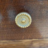 vintage commode with tapered legs