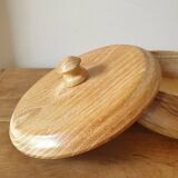 Boite en bois ronde