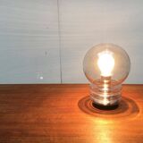 Vintage 1970s German space age table lamp by Limburg.