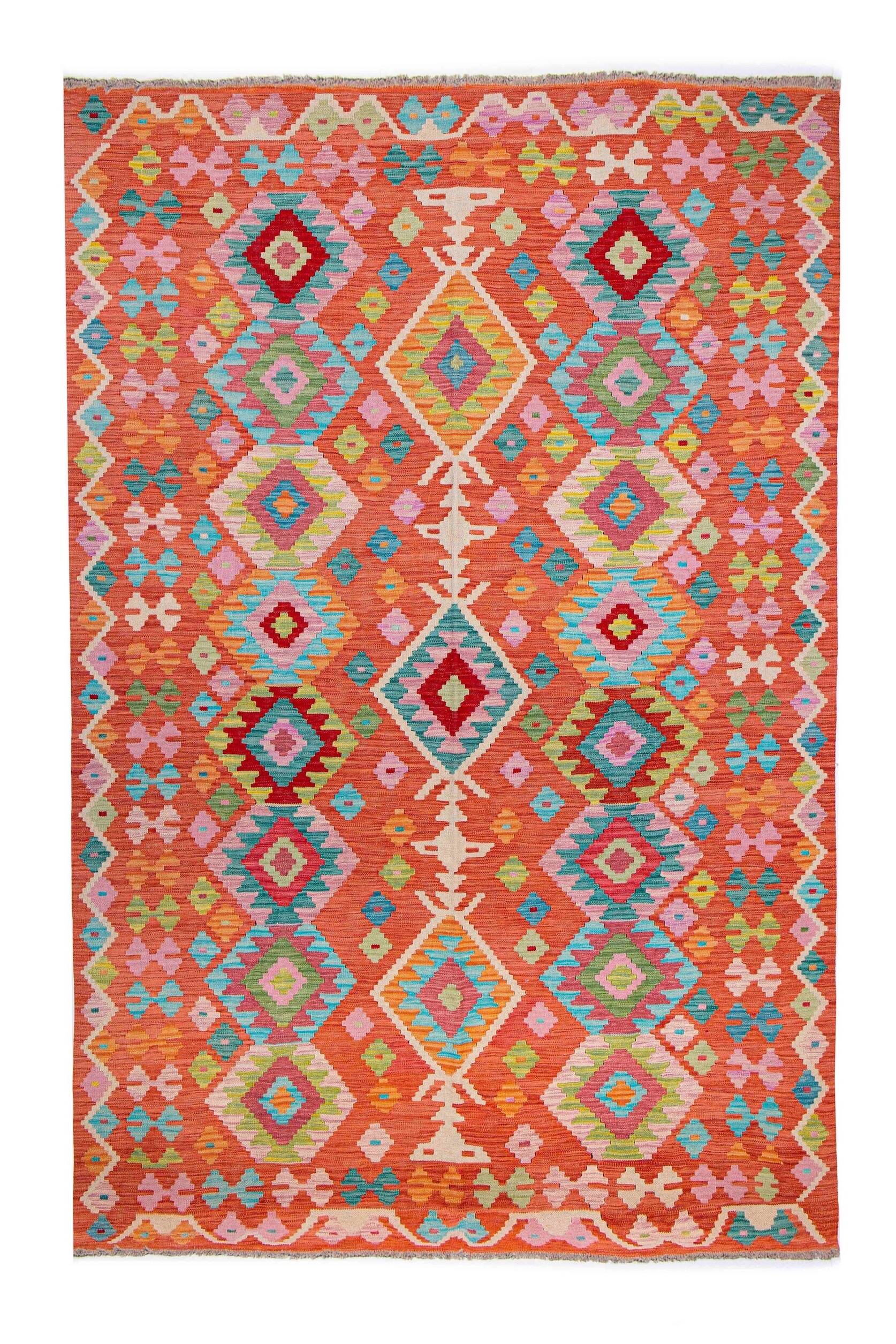 Pashtun Afghan kilim 298 x 206 cm