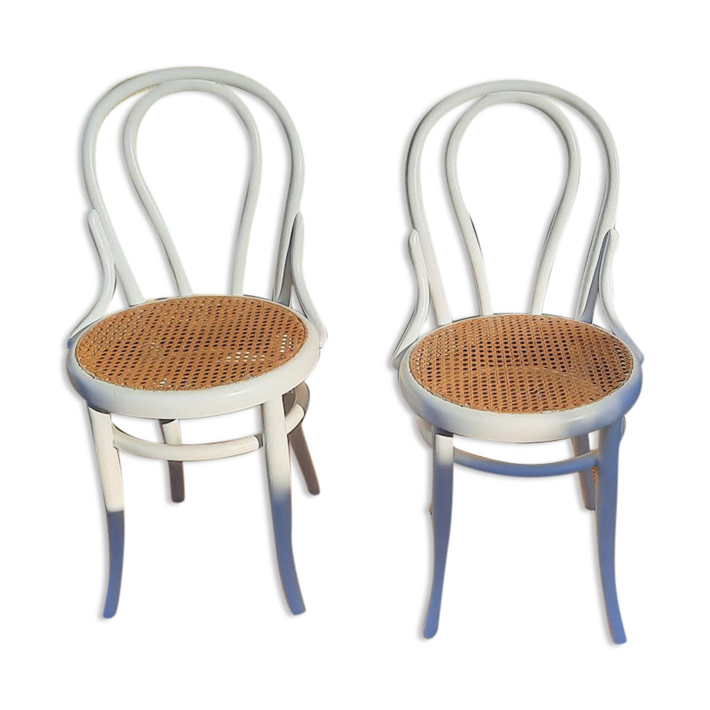 Lot of vintage bistro chairs