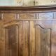 Transition style 2-door wardrobe in natural wood, 19th century