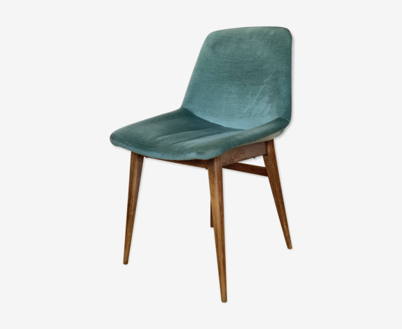 Chaise cocktail scandinave bleue | Selency