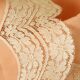 Tergal -lace bed adornment