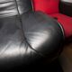 Leather sofa model "Veranda" Vico Magistretti for Cassina