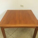 Side table of the 70s in Danish design teak Denmark