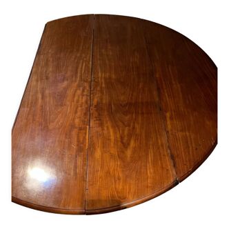 Round table solid mahogany