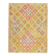 1970s Vintage Turkish Oushak Handmade Wool Cotton Yellow Runner Rug 158x201