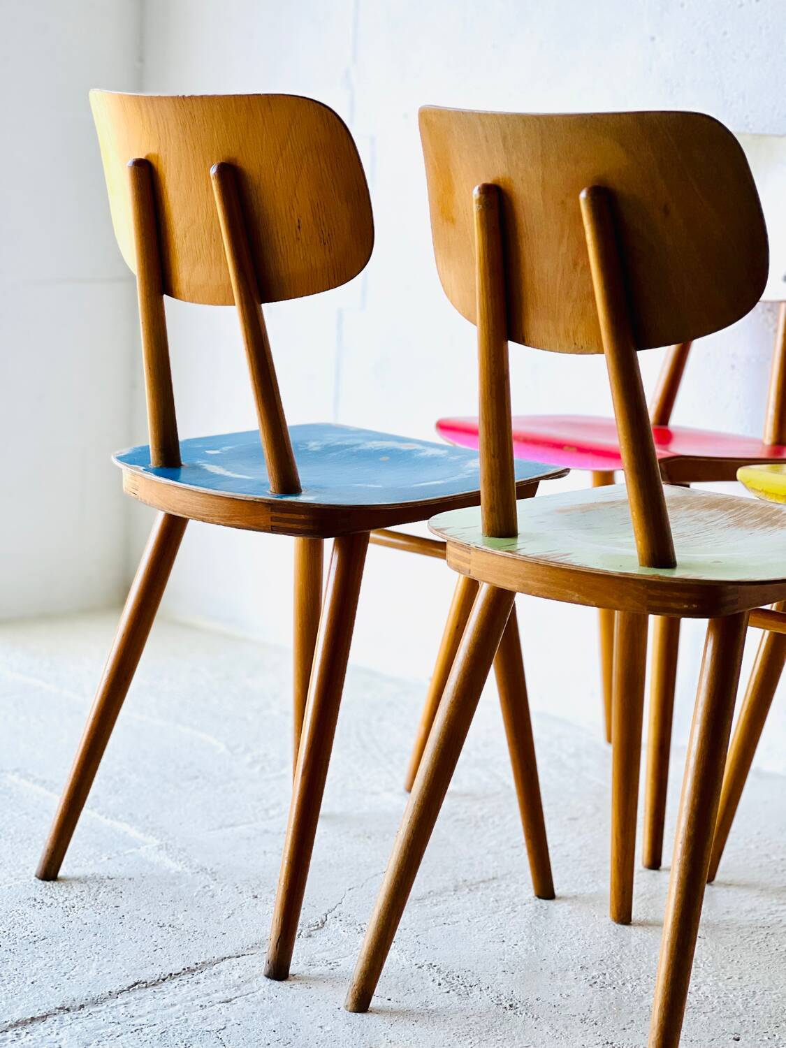 Bistro chairs from TON, 1960’