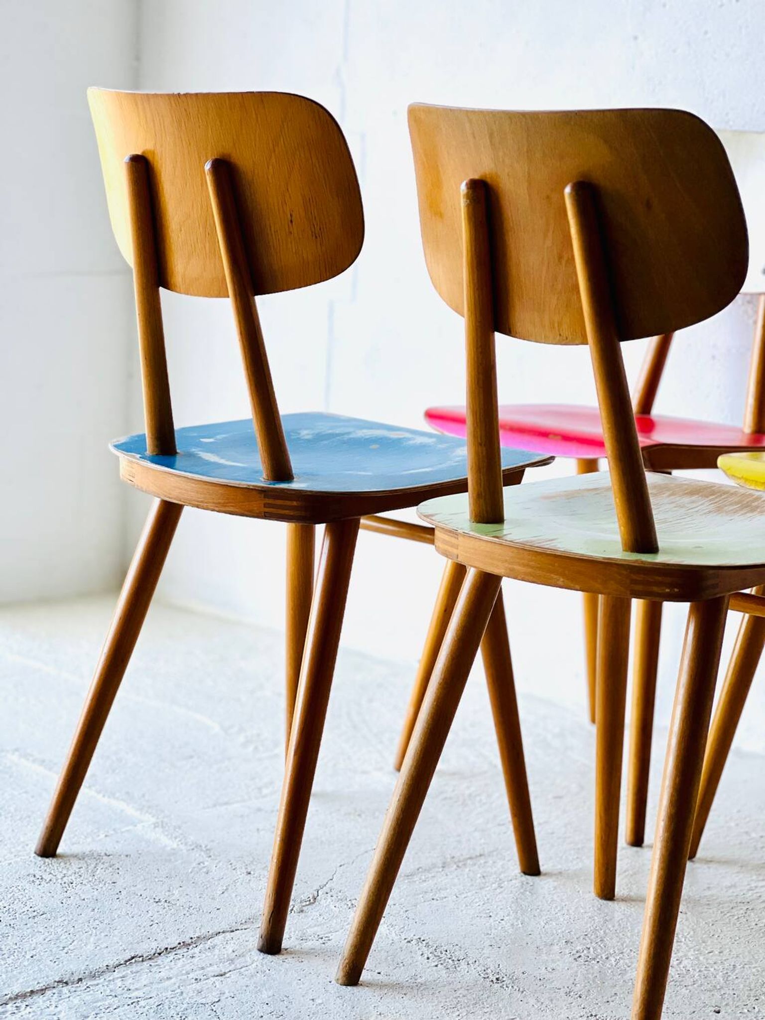 Bistro chairs from TON, 1960s