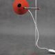 Lampe de bureau rouge Josef Hurka des années 1960 pour Lidokov, Tchécoslovaquie