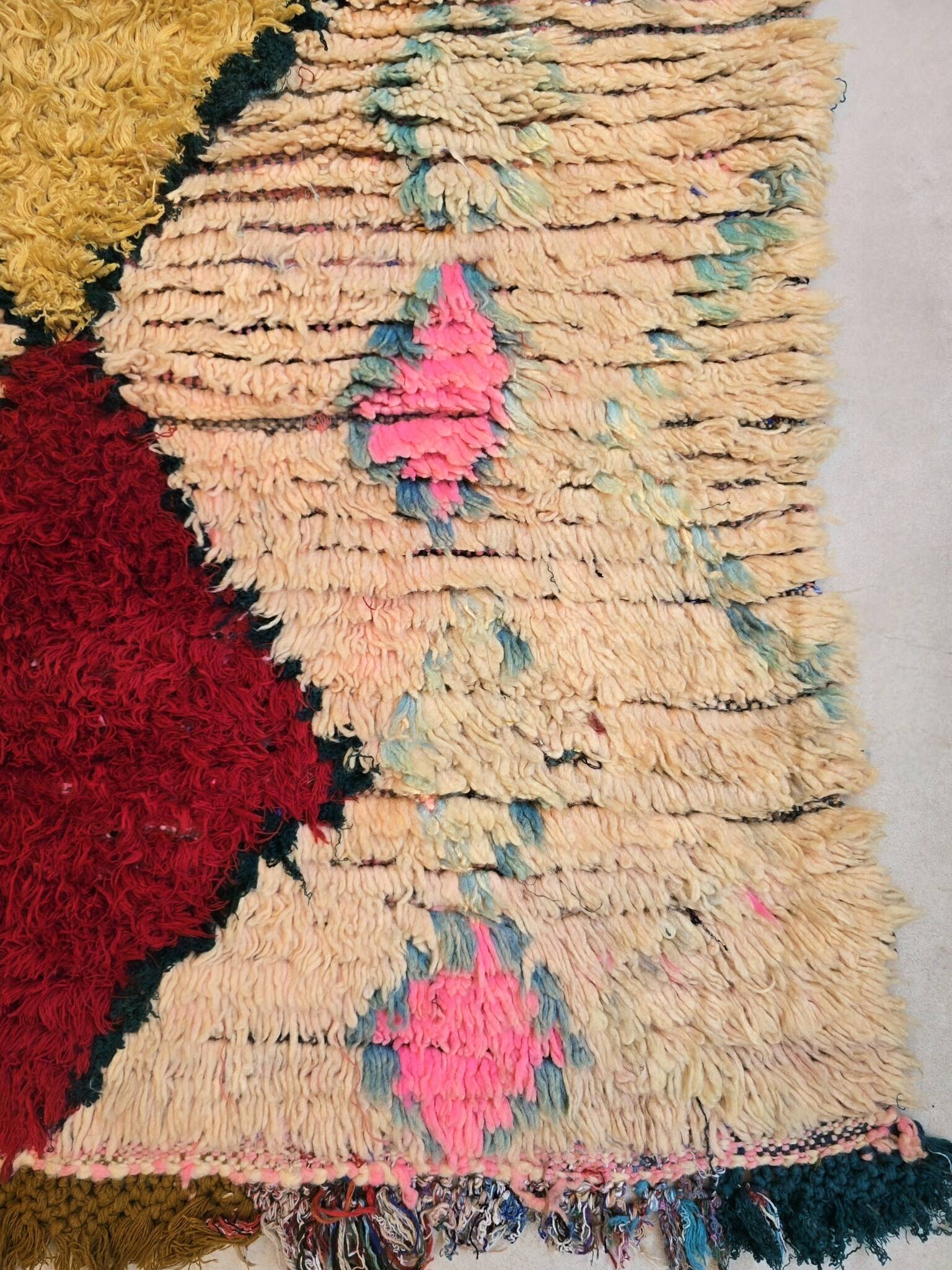 Tapis Boucherouite 225x105cm