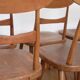 6 Scandinavian bistro chairs