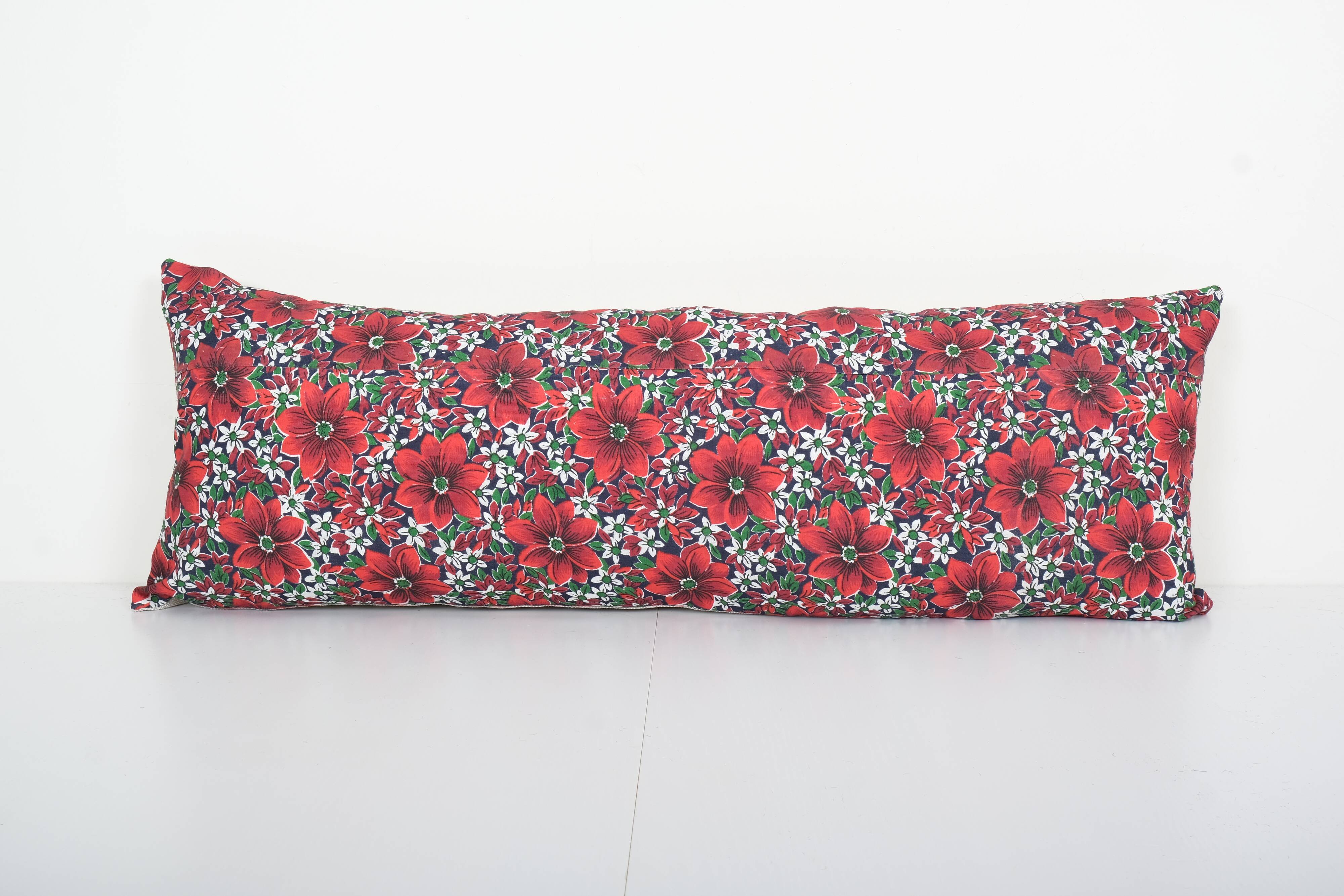 Floral russian caftan cushion