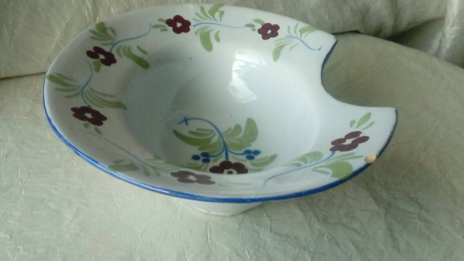 St clement barber earthenware beard dish late 19th century