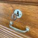 Vintage double curtain binder