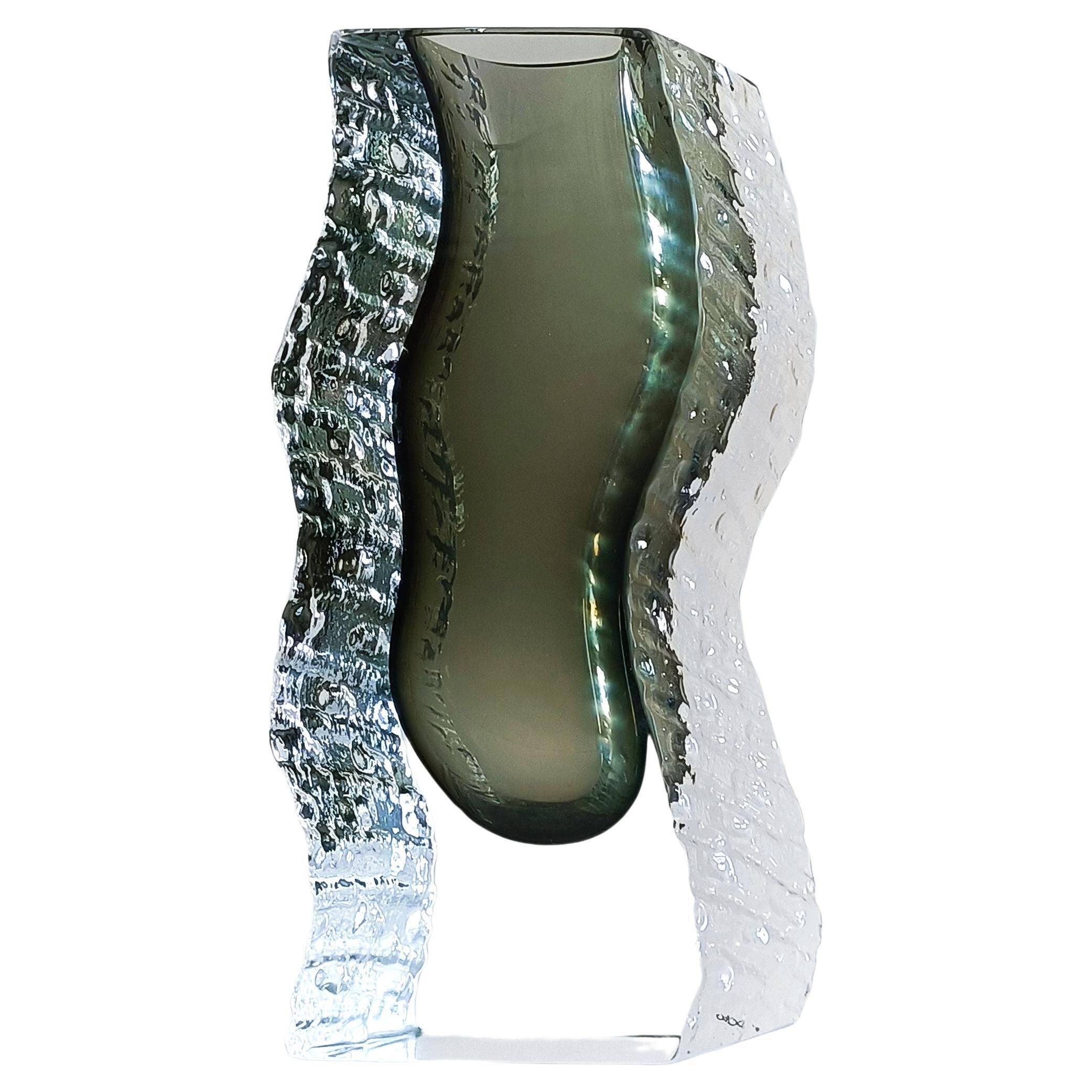 Murano Sommerso  Glass Vase by Alessandro Mandruzzato, Italy,  1970s