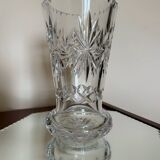 Vase cristal taillé ancien